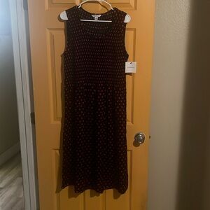 XL CROFT&BARROW MIDI DRESS NWT